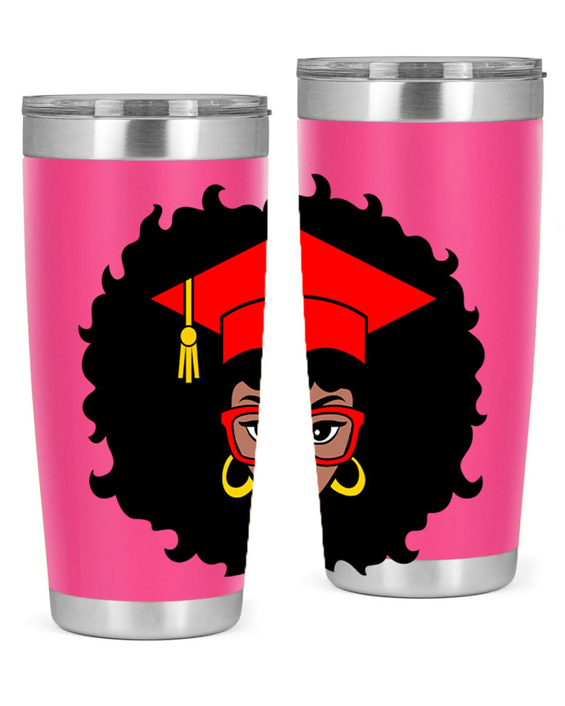 graduation black woman 32#- women-girls- Tumbler