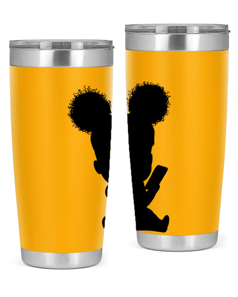 Black girl style 5#- women-girls- Tumbler