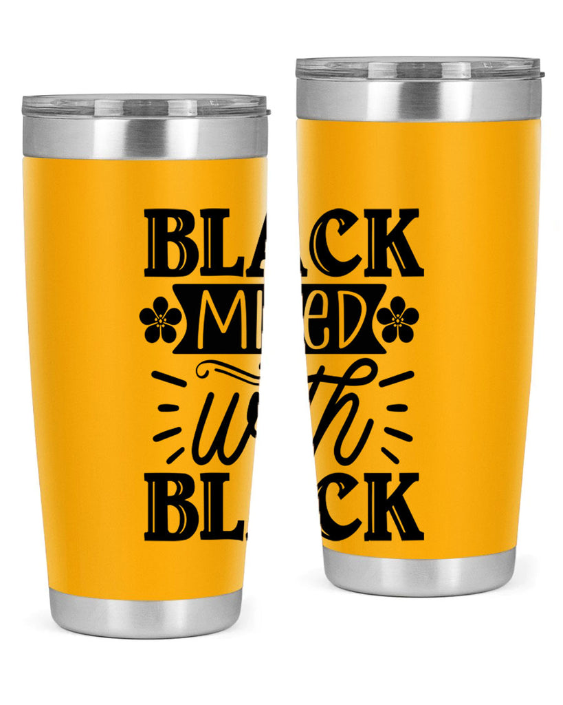 Black mixed with black Style 56#- women-girls- Tumbler