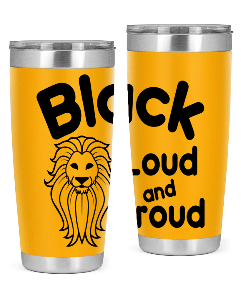 black loud and proud Style 57#- women-girls- Tumbler
