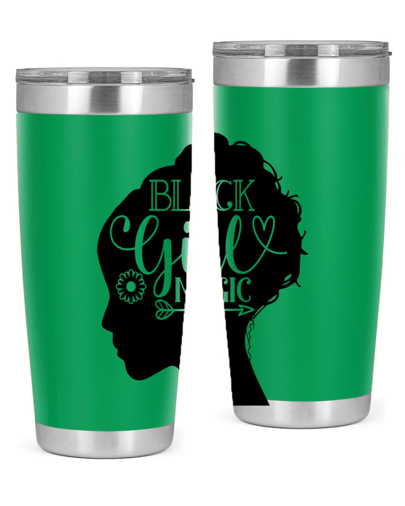 Black girl magic Style 59#- women-girls- Tumbler