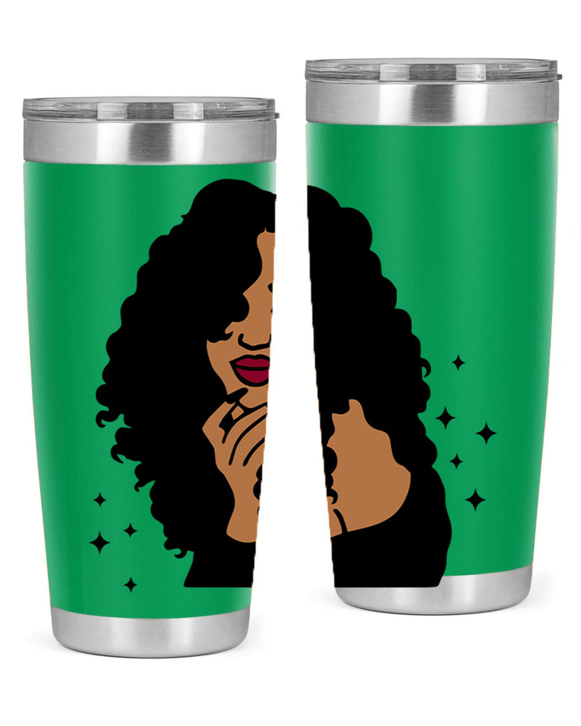 black women - queen 55#- women-girls- Tumbler