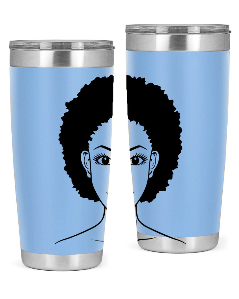 black women - queen 64#- women-girls- Tumbler