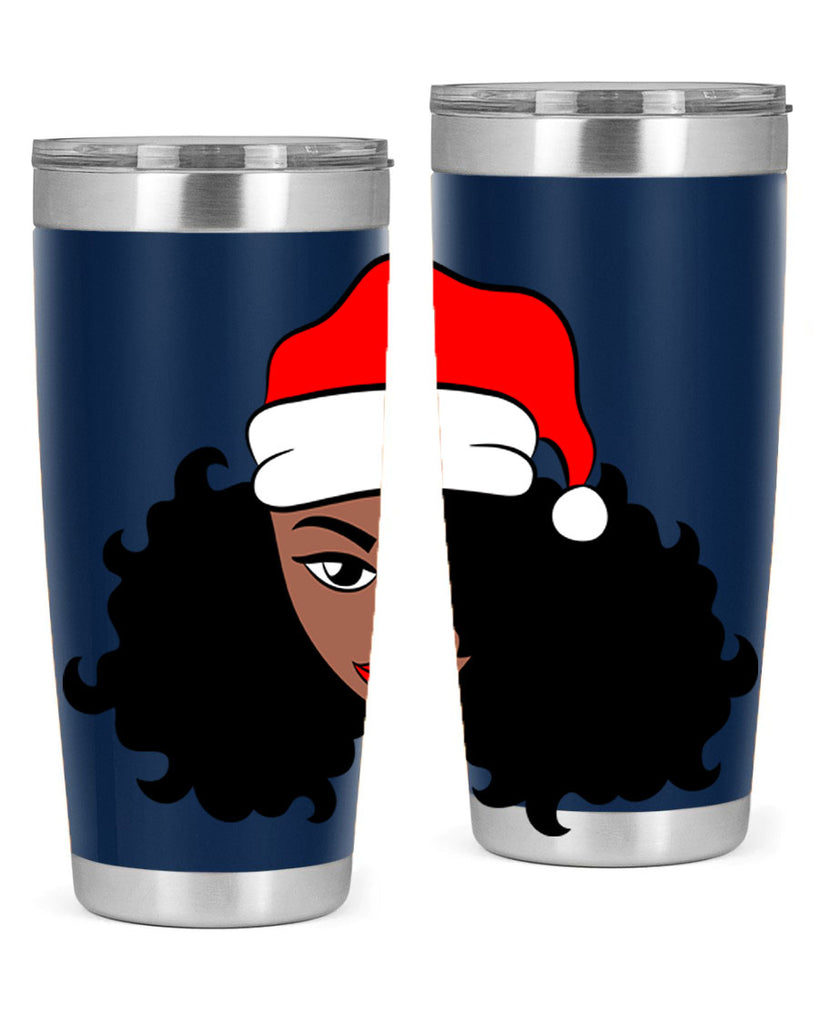 afro santa claus girl 71#- women-girls- Tumbler