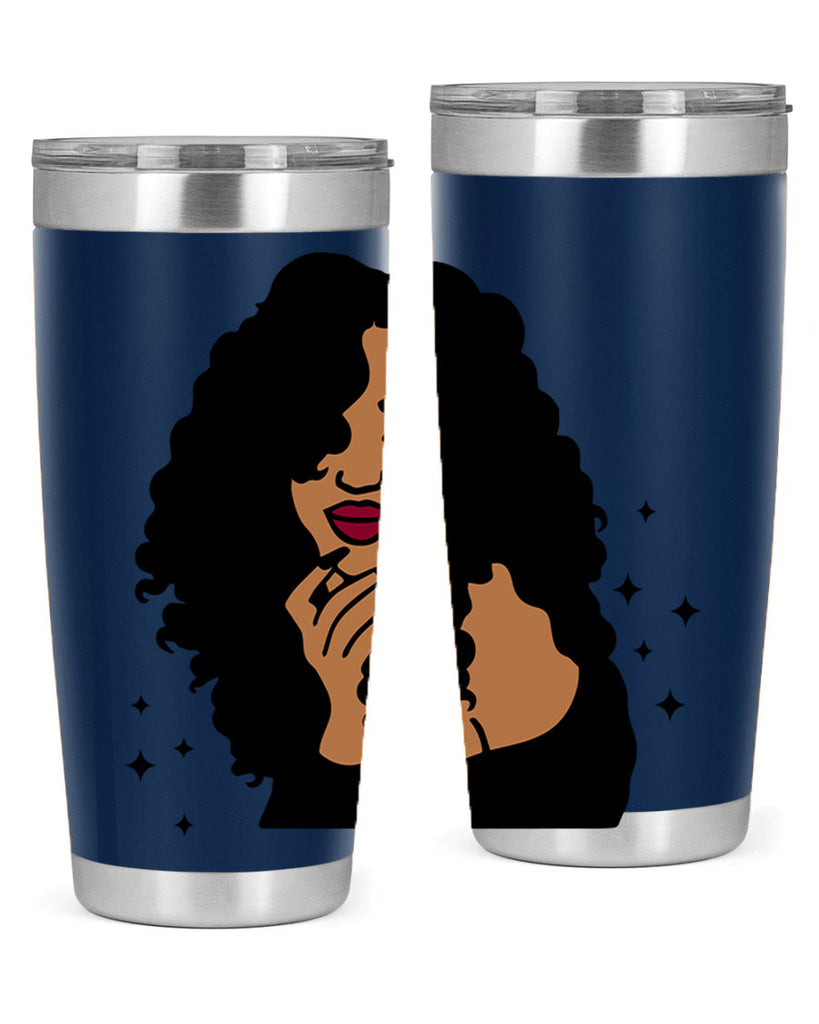 black women - queen 55#- women-girls- Tumbler