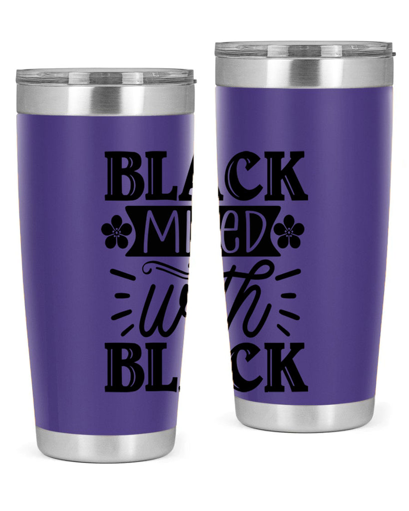 Black mixed with black Style 56#- women-girls- Tumbler