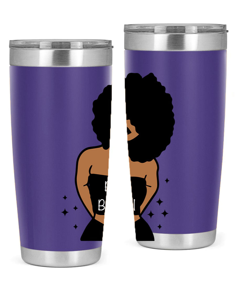 black is beautiful 16#- women-girls- Tumbler