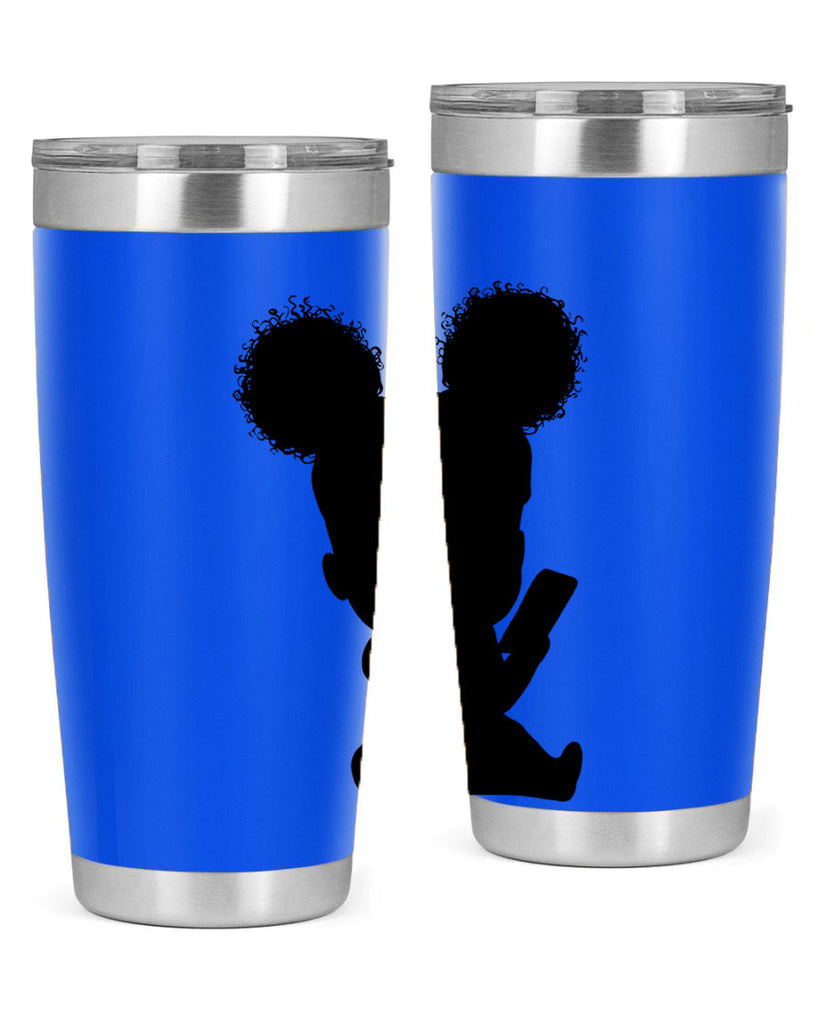 Black girl style 5#- women-girls- Tumbler