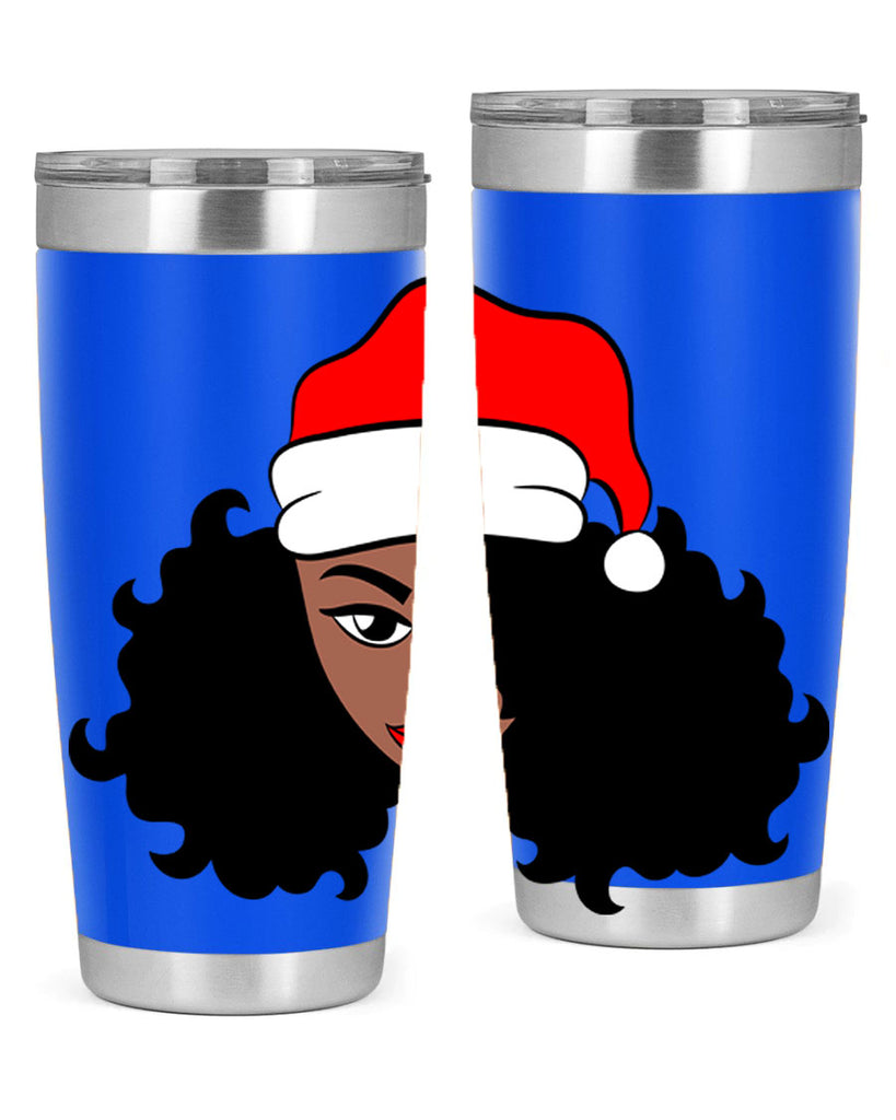 afro santa claus girl 71#- women-girls- Tumbler
