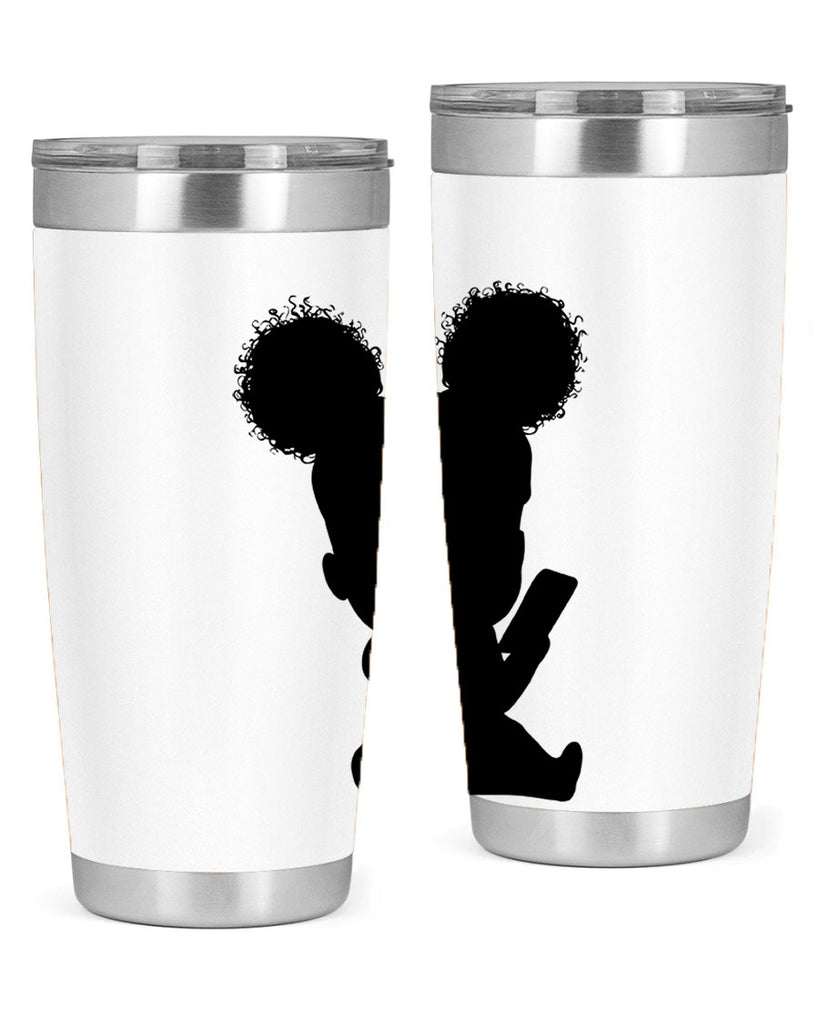 Black girl style 5#- women-girls- Tumbler