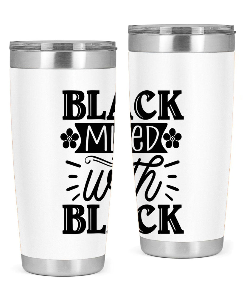 Black mixed with black Style 56#- women-girls- Tumbler