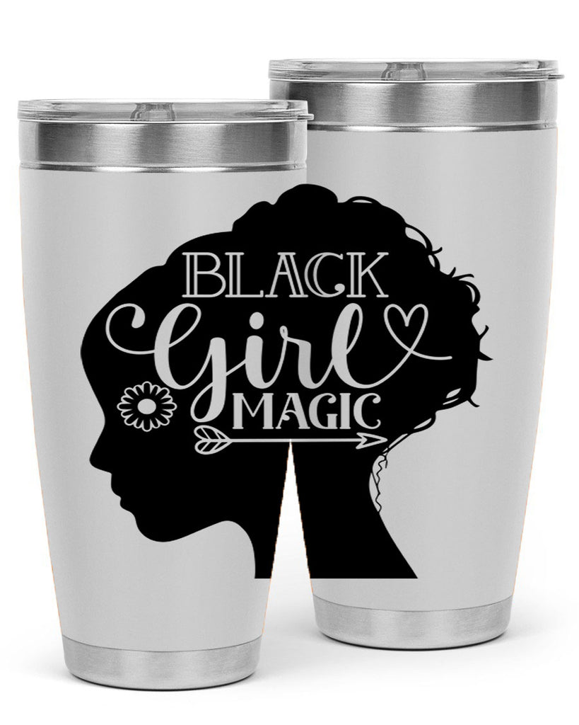 Black girl magic Style 59#- women-girls- Tumbler
