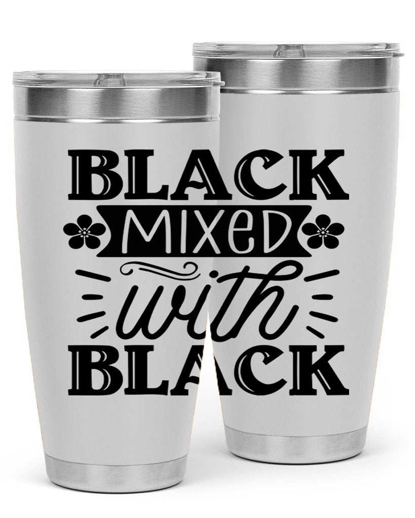Black mixed with black Style 56#- women-girls- Tumbler