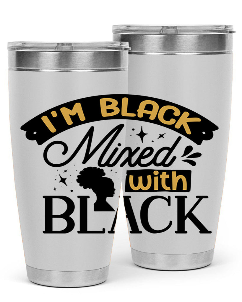 Im black mixed with black Style 30#- women-girls- Tumbler