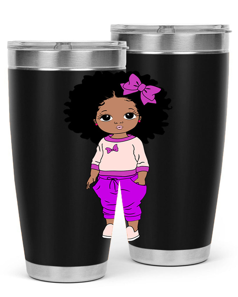 Black girl style 10#- women-girls- Tumbler