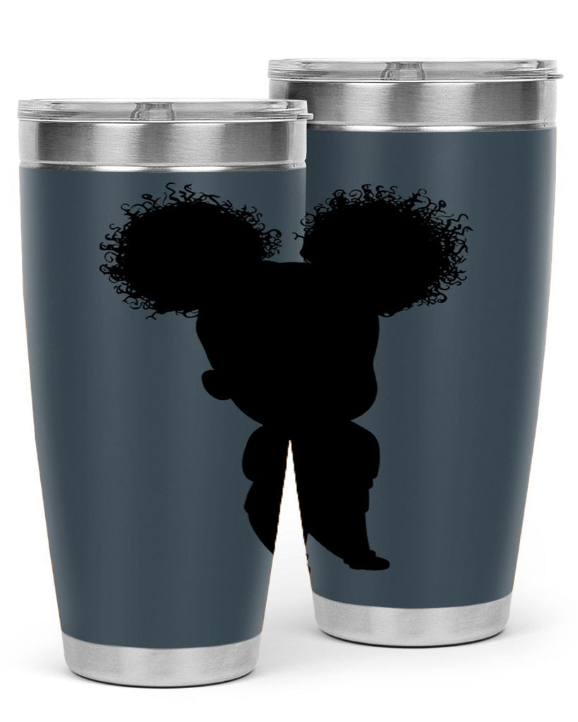 Black girl style 8#- women-girls- Tumbler