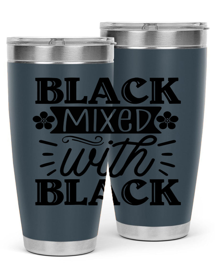 Black mixed with black Style 56#- women-girls- Tumbler