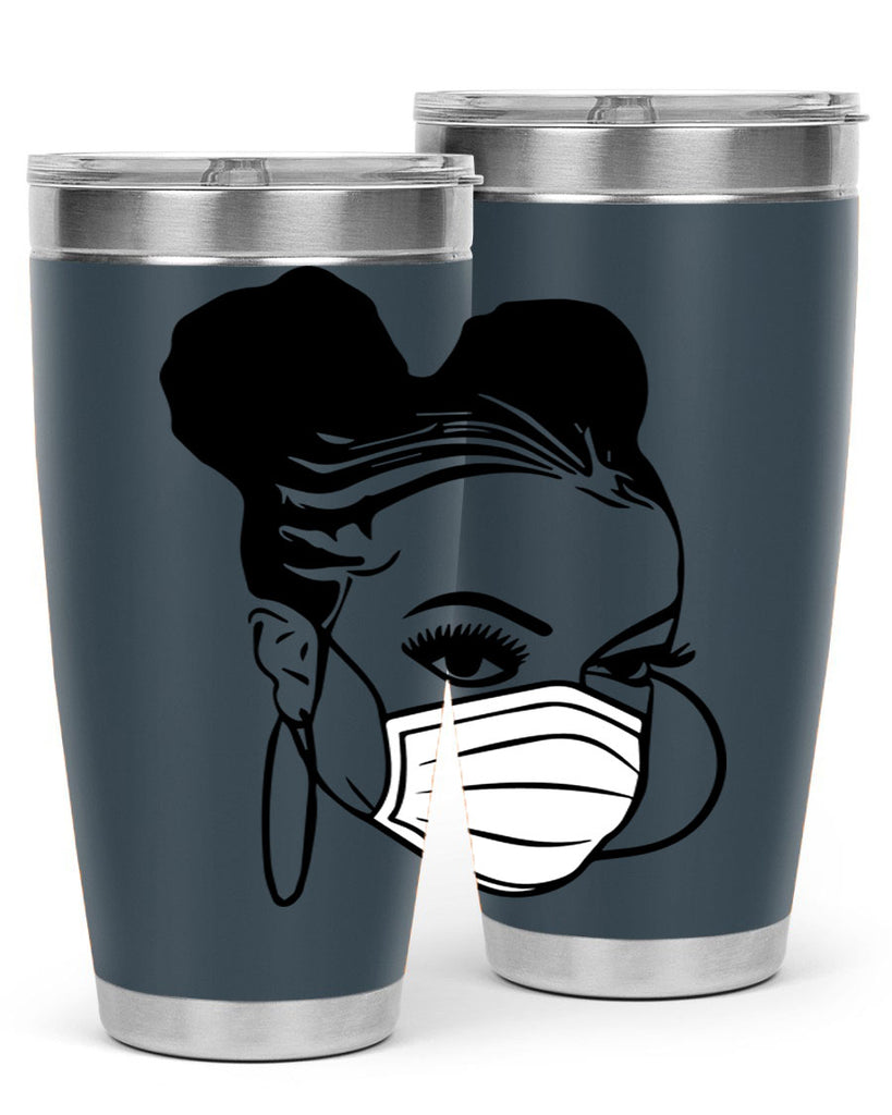 black nurse 6#- women-girls- Tumbler