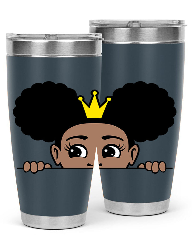 crown afro puffs 51#- women-girls- Tumbler