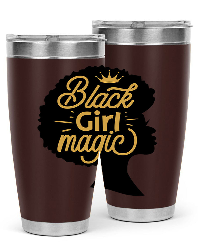 Black Girl magic copy Style 60#- women-girls- Tumbler