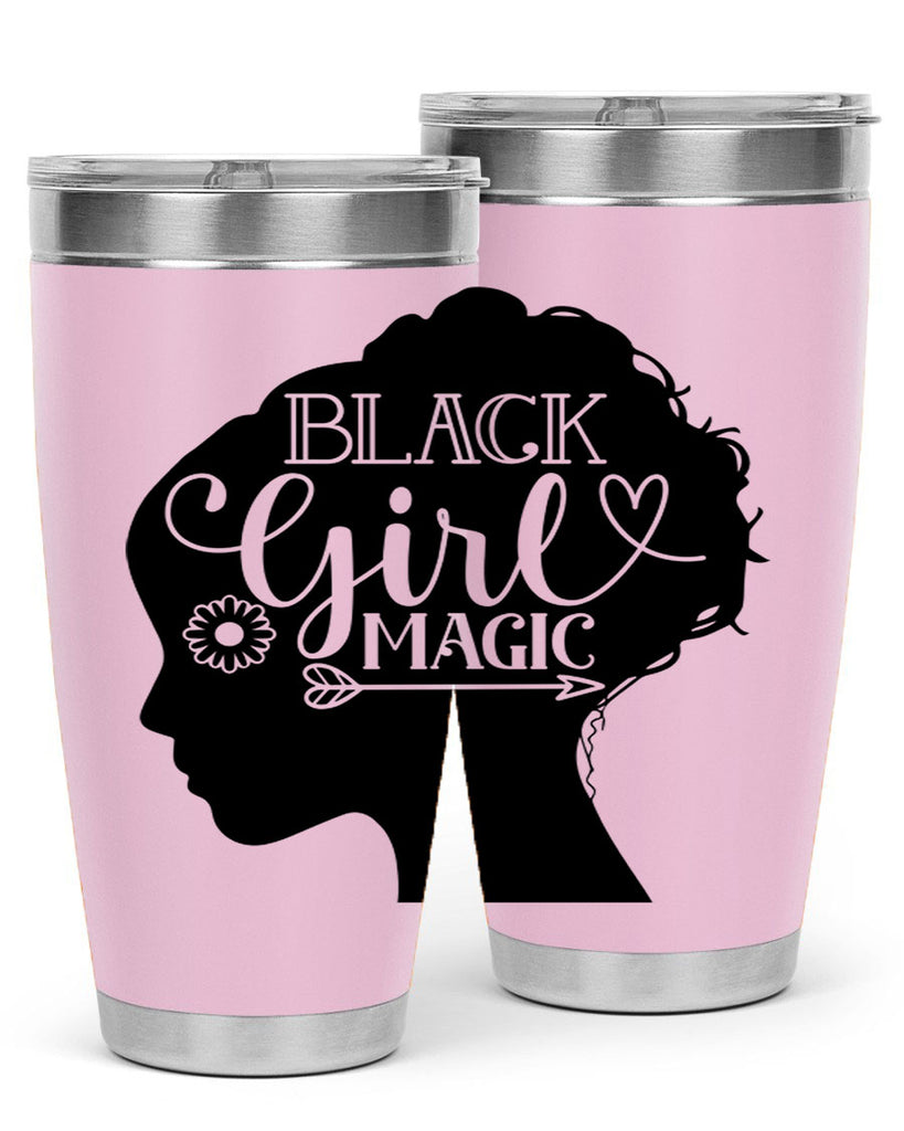 Black girl magic Style 59#- women-girls- Tumbler