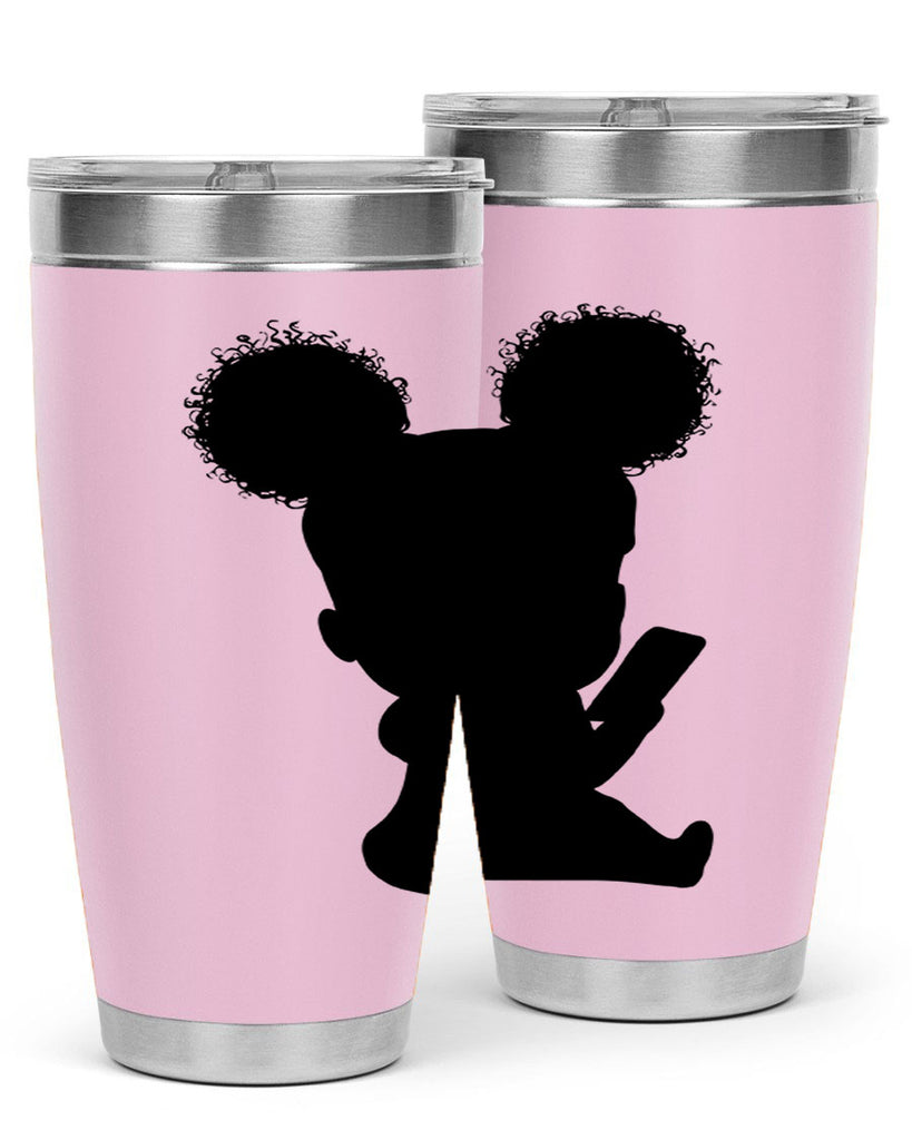 Black girl style 5#- women-girls- Tumbler