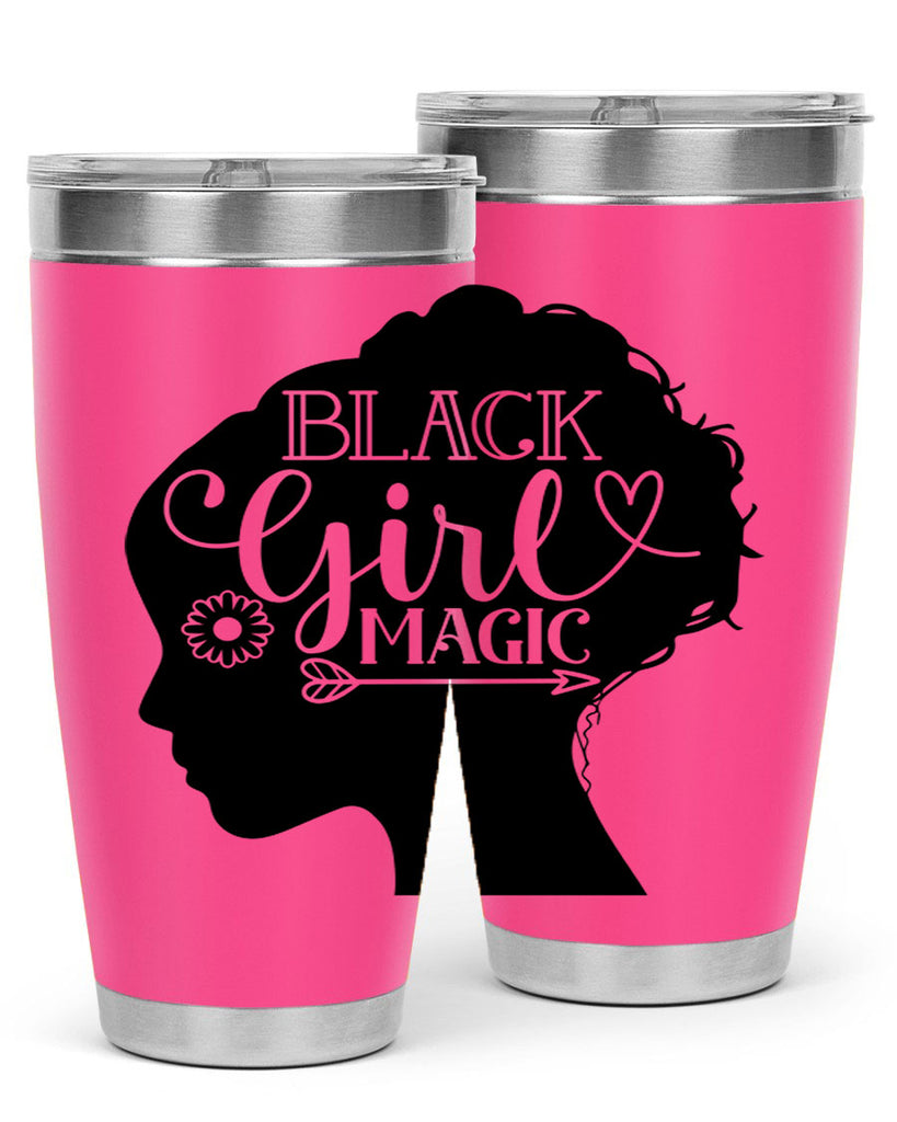 Black girl magic Style 59#- women-girls- Tumbler
