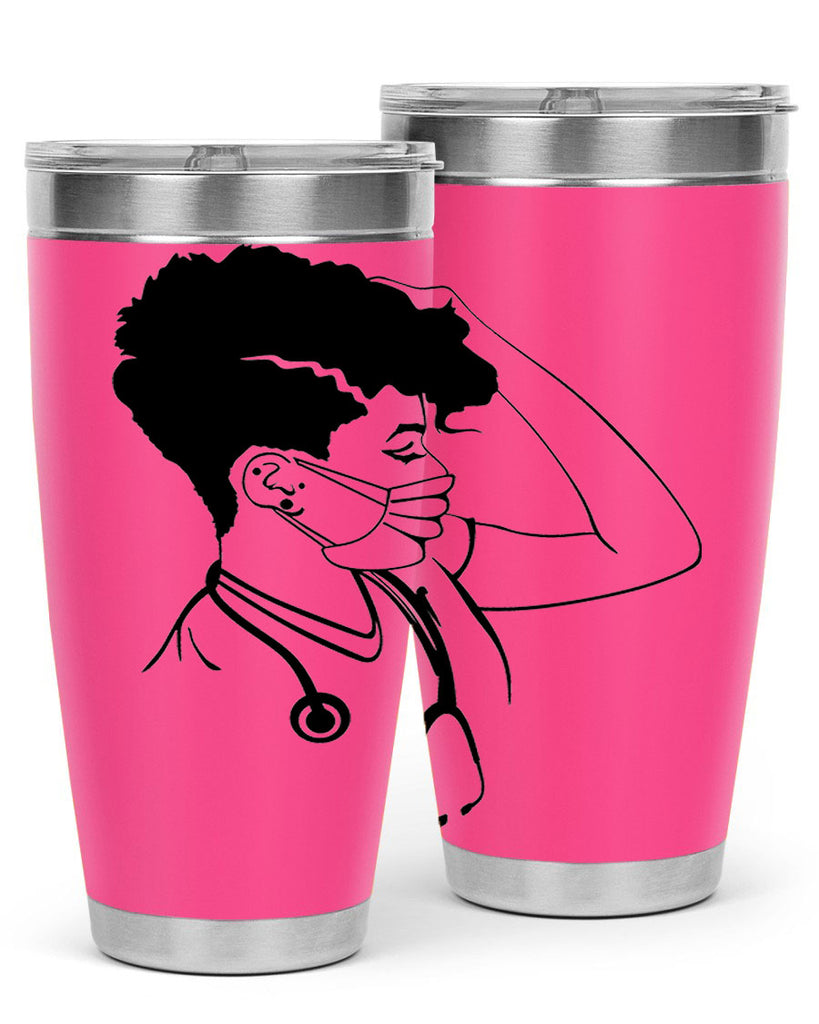 black nurse 3#- women-girls- Tumbler