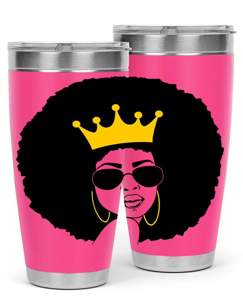 black women - queen 76#- women-girls- Tumbler
