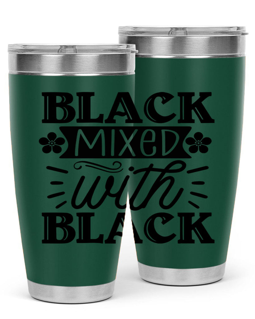 Black mixed with black Style 56#- women-girls- Tumbler