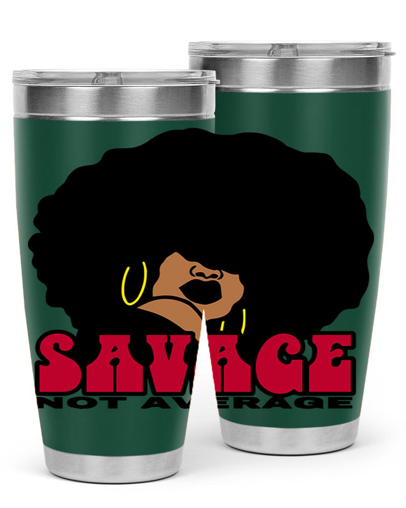 savage not average 1#- women-girls- Tumbler