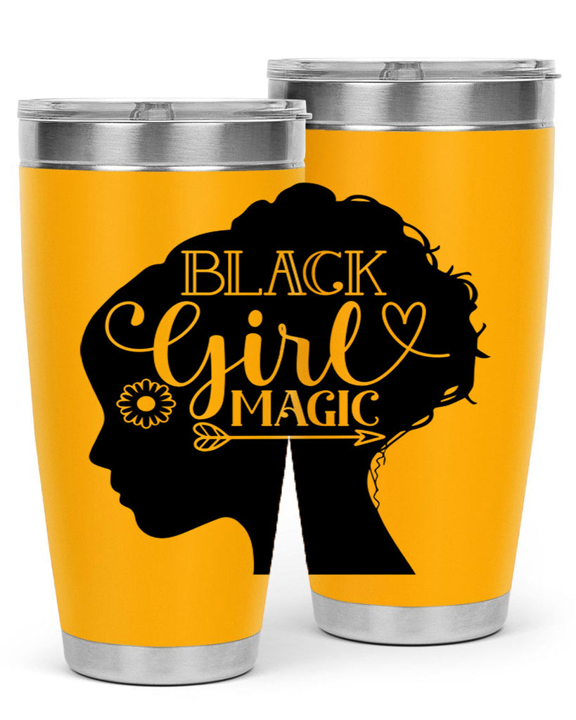 Black girl magic Style 59#- women-girls- Tumbler