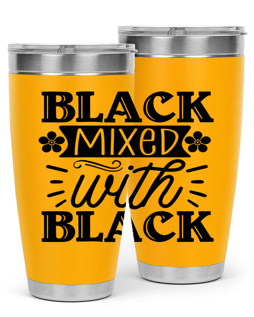 Black mixed with black Style 56#- women-girls- Tumbler