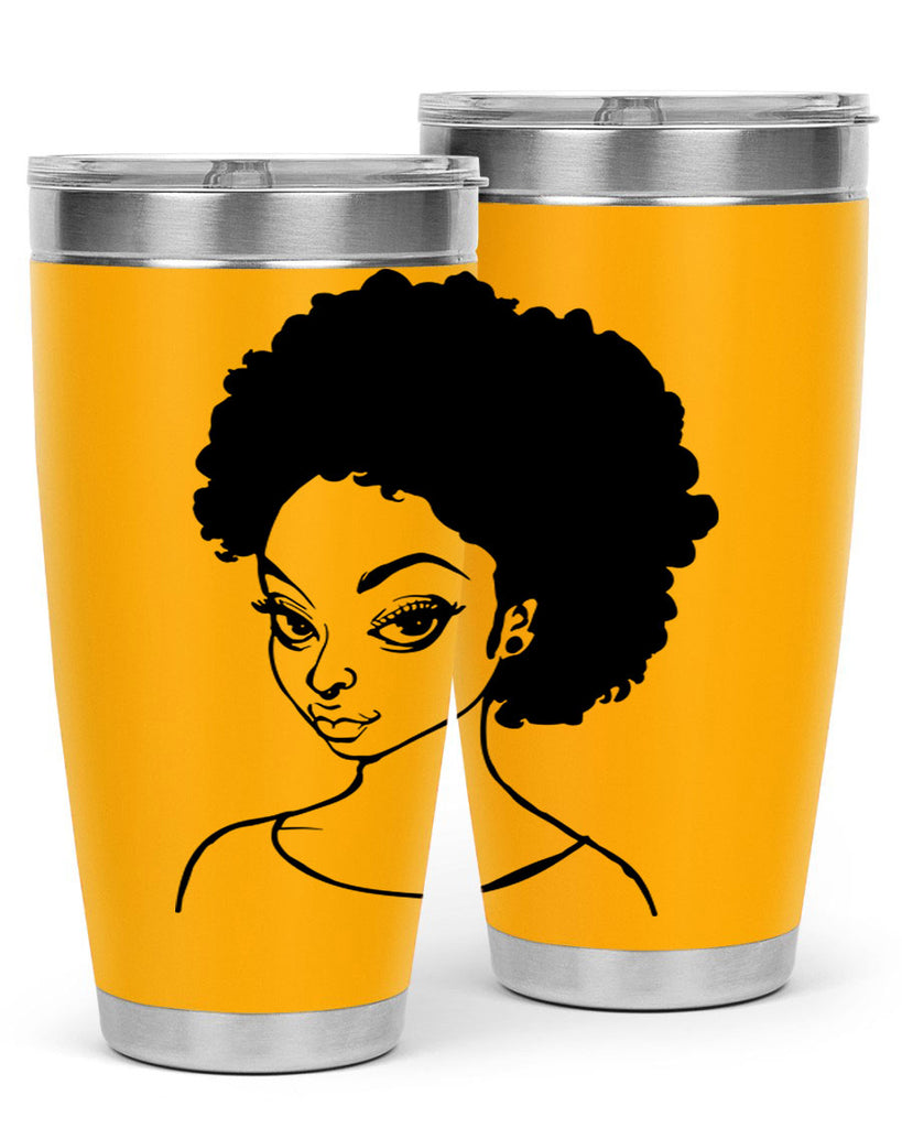 afro woman girl lady 68#- women-girls- Tumbler