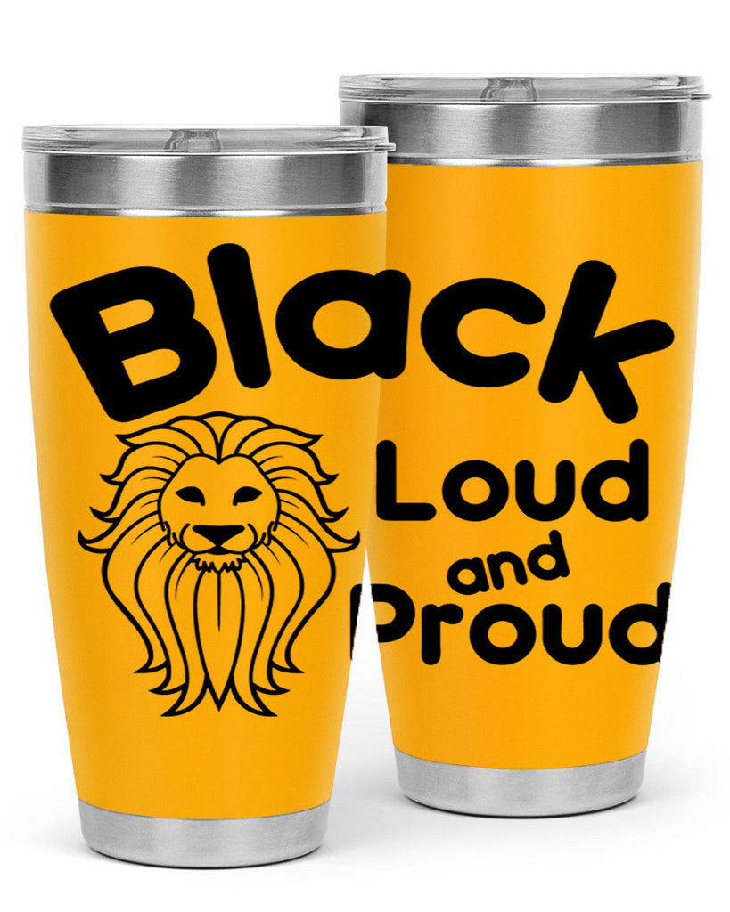 black loud and proud Style 57#- women-girls- Tumbler