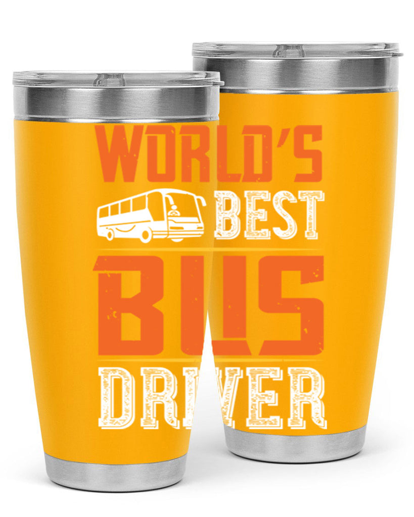 world’s best bus driver Style 4#- bus driver- tumbler