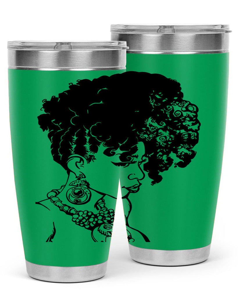 black women - queen 40#- women-girls- Tumbler