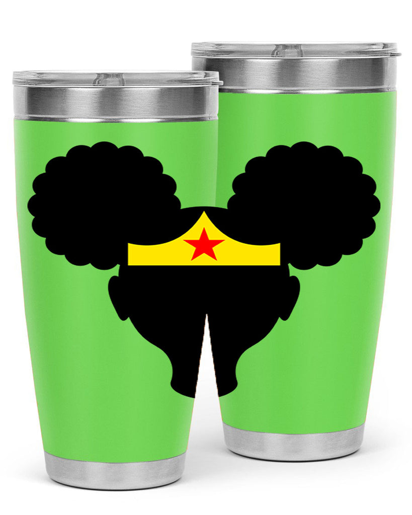 afro puffs girl wonder woman 78#- women-girls- Tumbler