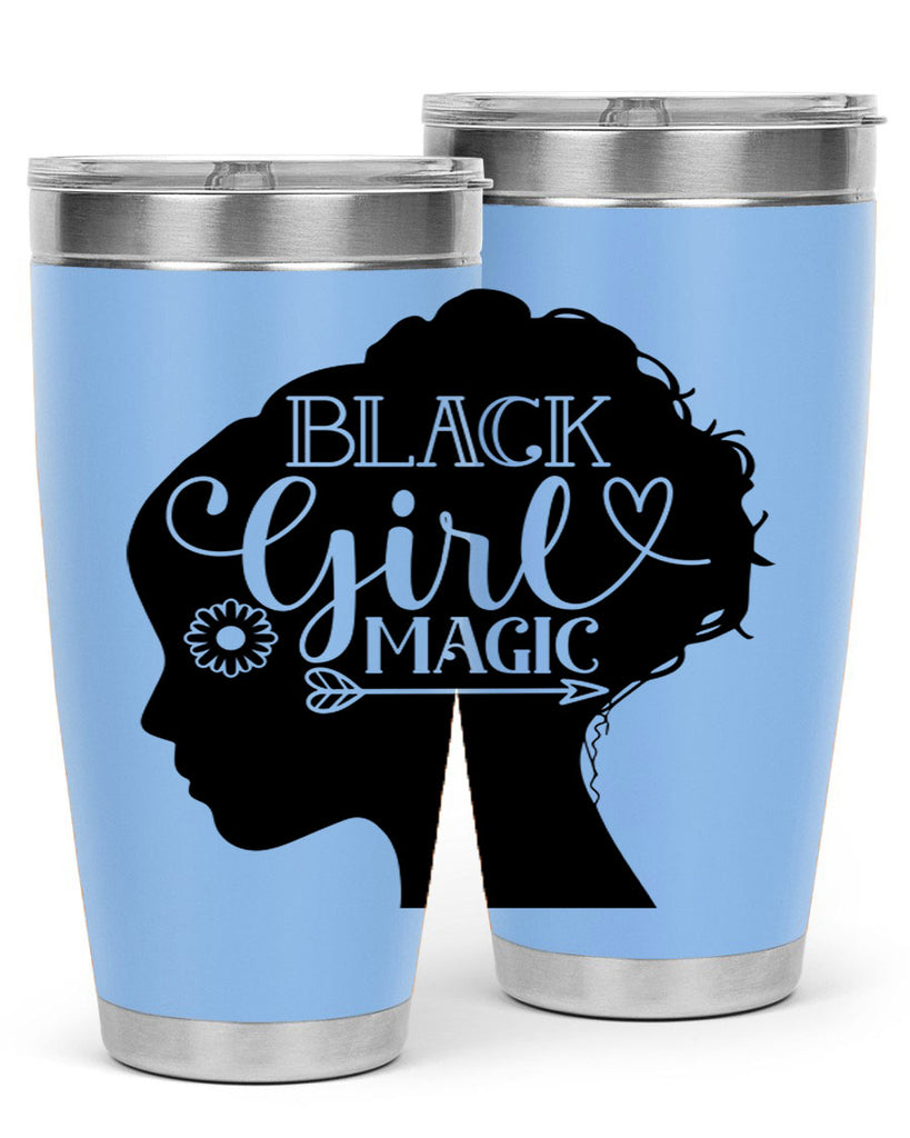 Black girl magic Style 59#- women-girls- Tumbler