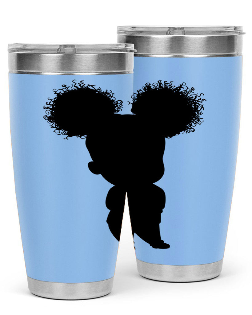 Black girl style 8#- women-girls- Tumbler