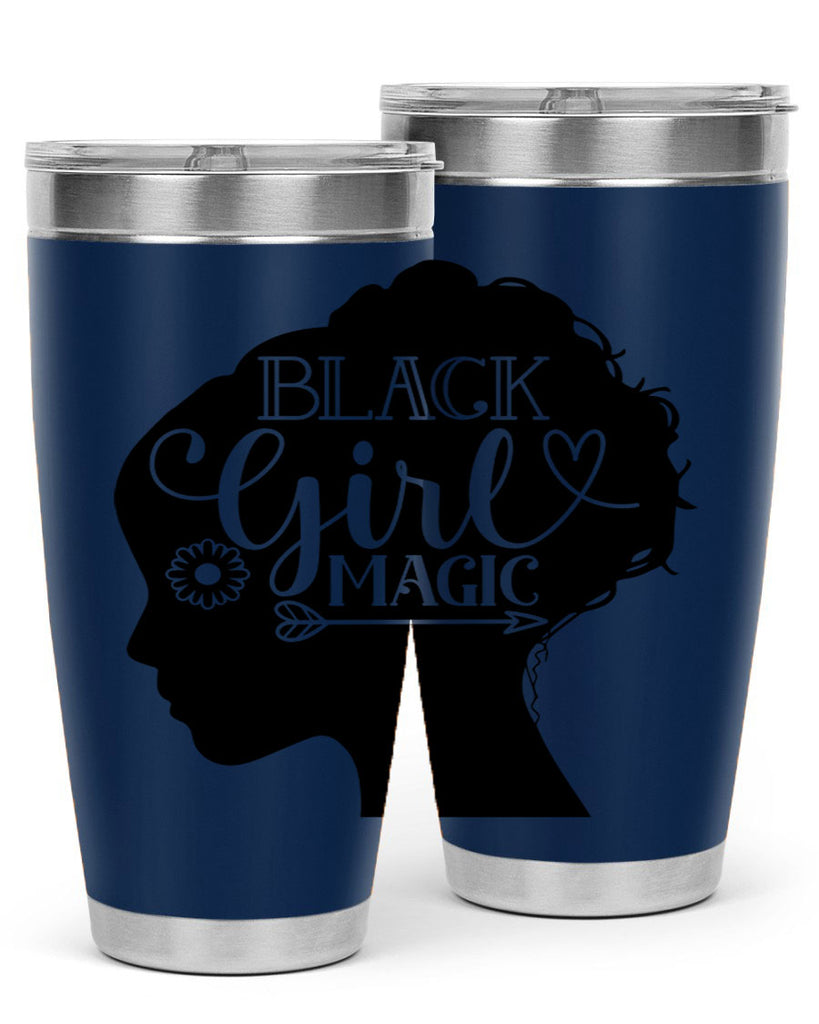 Black girl magic Style 59#- women-girls- Tumbler