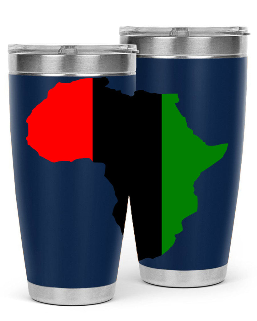africamap 275#- black words phrases- Cotton Tank