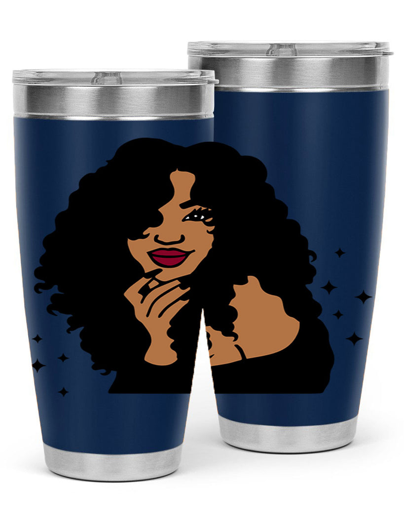 black women - queen 55#- women-girls- Tumbler