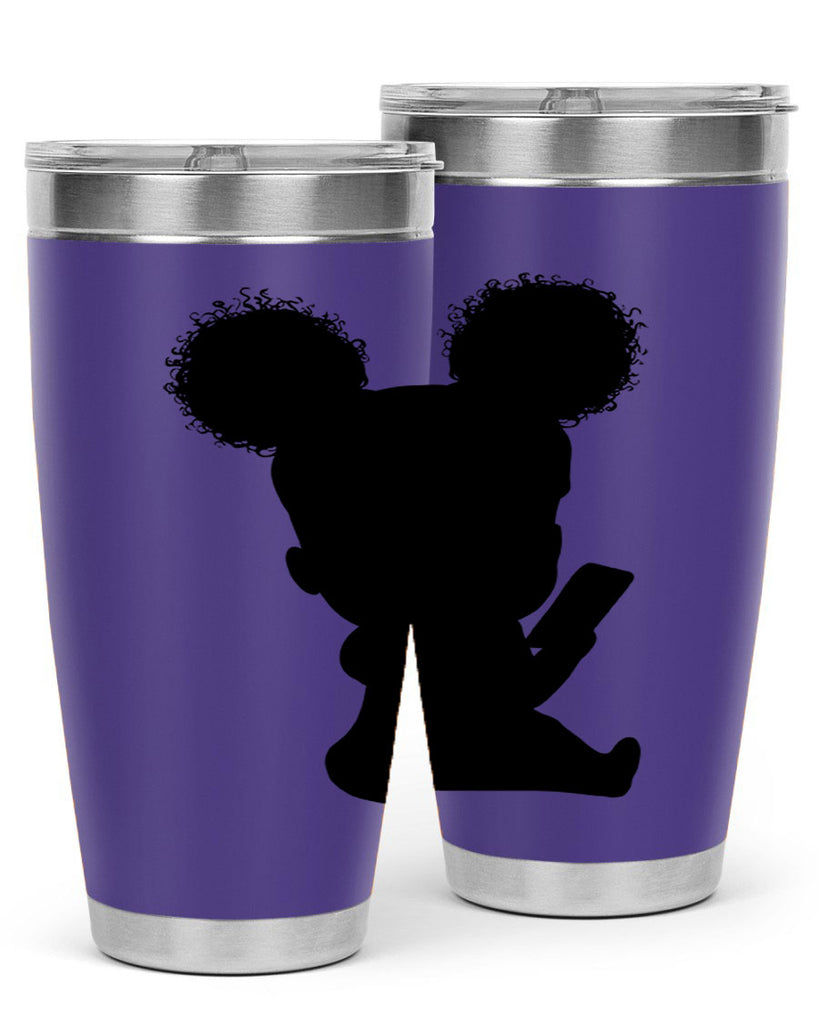 Black girl style 5#- women-girls- Tumbler