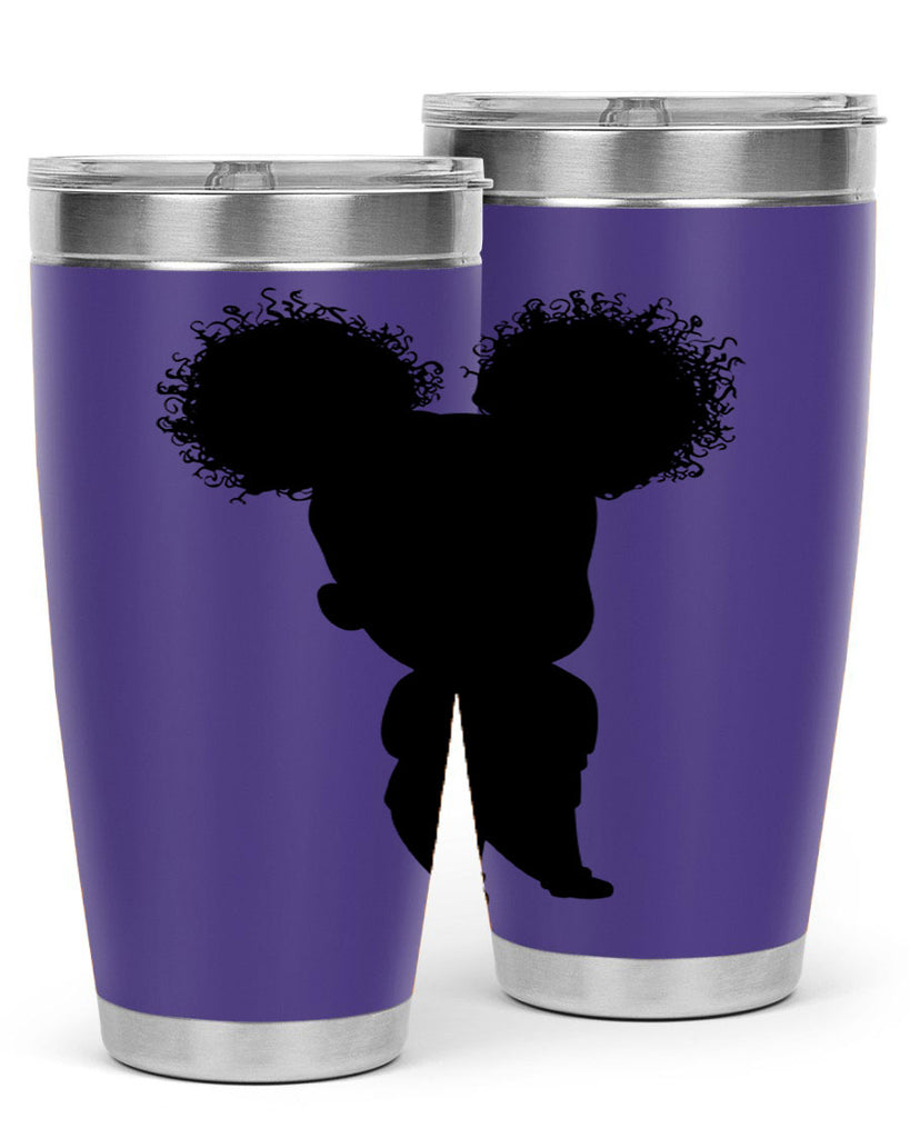 Black girl style 8#- women-girls- Tumbler