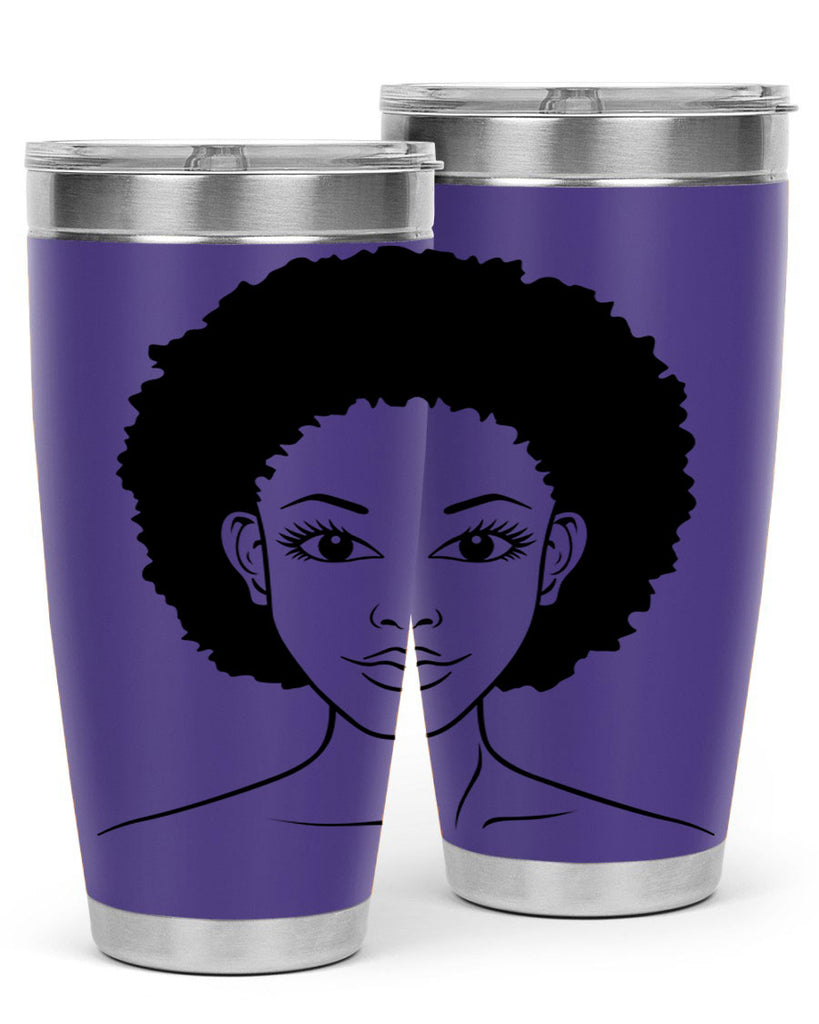 black women - queen 64#- women-girls- Tumbler