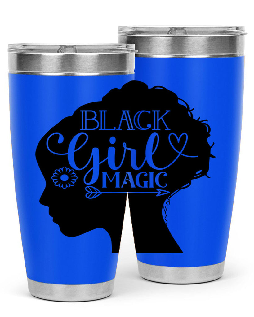 Black girl magic Style 59#- women-girls- Tumbler