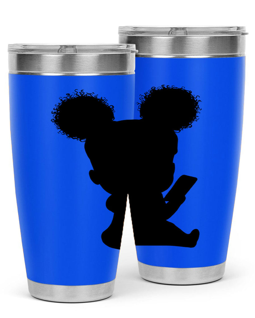 Black girl style 5#- women-girls- Tumbler