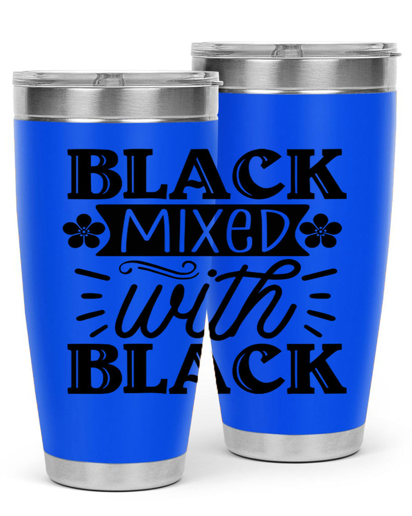 Black mixed with black Style 56#- women-girls- Tumbler