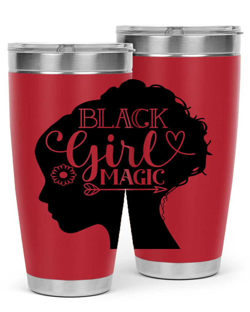 Black girl magic Style 59#- women-girls- Tumbler